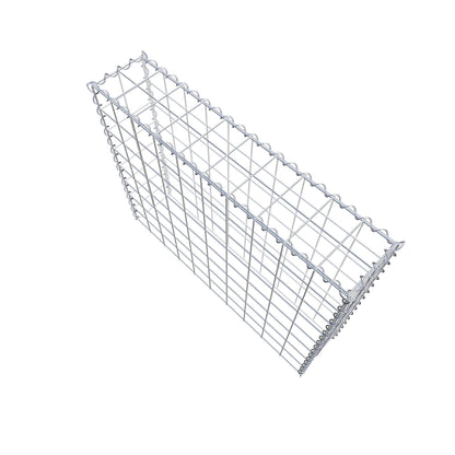 Anbaugabione Typ 3 100 cm x 80 cm x 20 cm (L x H x T), Maschenweite 10 cm x 10 cm, Spirale