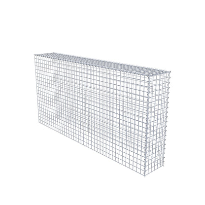 Gabbione aggiuntivo tipo 4 200 cm x 100 cm x 30 cm (L x H x P), dimensione maglia 5 cm x 5 cm, a spirale