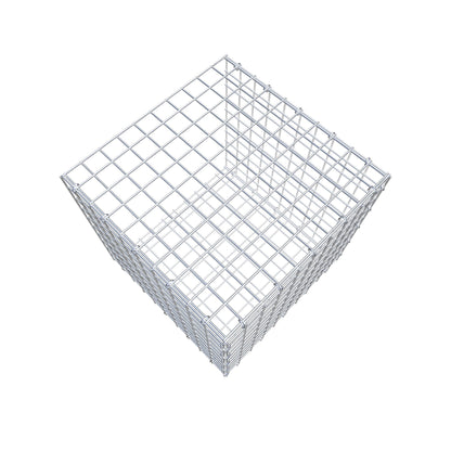 Gavión adicional tipo 2 50 cm x 50 cm x 50 cm (L x A x P), malla 5 cm x 5 cm, anillo en C