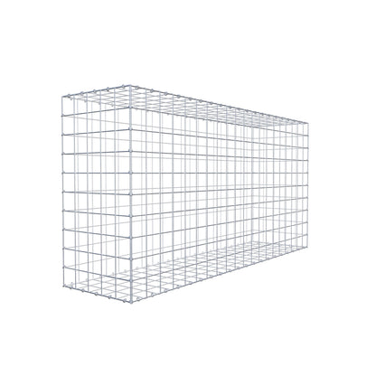 Gabbione 200 cm x 100 cm x 50 cm (L x H x P), maglia 10 cm x 10 cm, anello a C