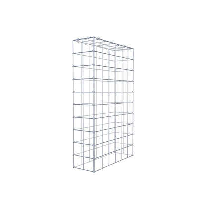 Gabbione aggiuntivo di tipo 3 100 cm x 60 cm x 20 cm (L x H x P), maglia 10 cm x 10 cm, anello a C