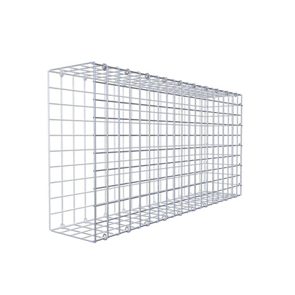 Type 2 oplegkorf 100 cm x 50 cm x 20 cm (L x H x D), maaswijdte 5 cm x 5 cm, C-ring