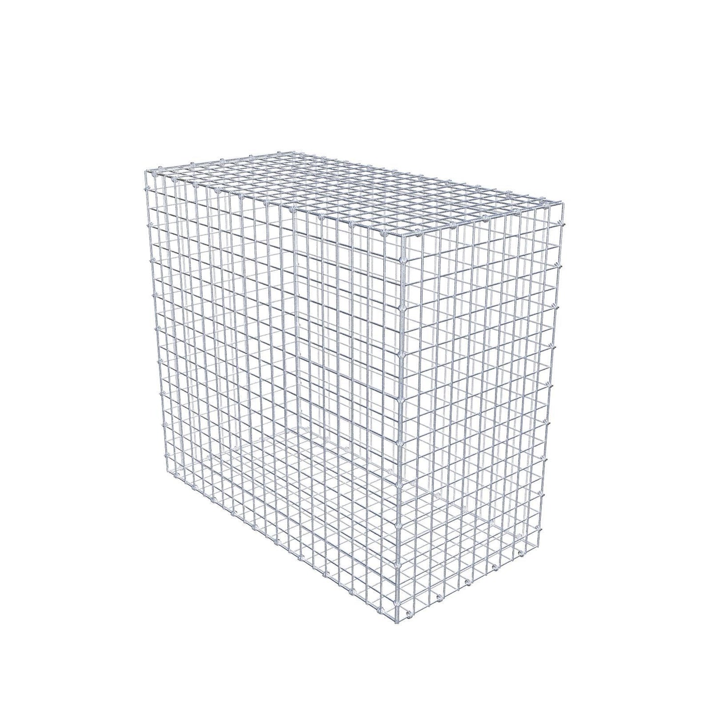 Gabion 100 cm x 90 cm x 50 cm (L x H x D), mesh size 5 x 5 cm, spiral ring