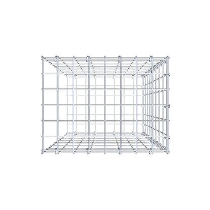 Pila adicional tipo 2 80 cm x 40 cm x 30 cm, malla 5 cm x 10 cm, anillo en C