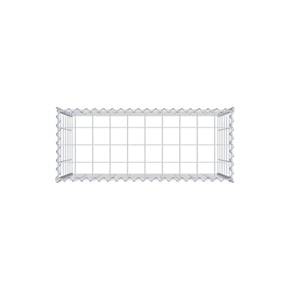 Extra gabion typ 3 100 cm x 60 cm x 40 cm (L x H x D), maskstorlek 10 cm x 10 cm, spiral