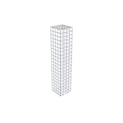 Anbaugabione Typ 2 100 cm x 20 cm x 20 cm (L x H x T), Maschenweite 5 cm x 5 cm, C-Ring