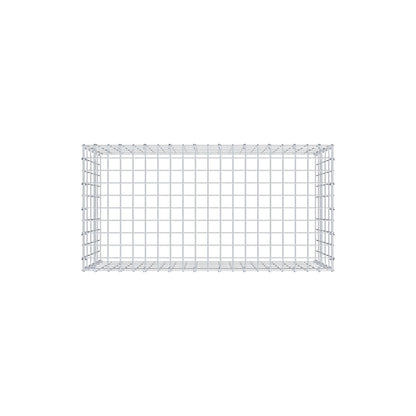 Fourche rapportée type 3 100 cm x 50 cm x 50 cm (L x H x P), mailles 5 cm x 10 cm, anneau C