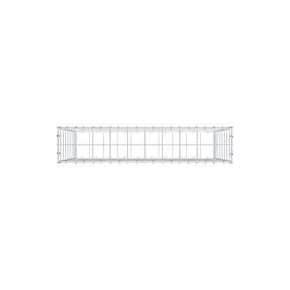 Schanskorf 100 cm x 80 cm x 20 cm (L x H x D), maaswijdte 10 cm x 10 cm, C-ring