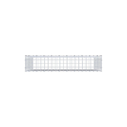 Gabbione 100 cm x 70 cm x 20 cm (L x H x P), maglia 5 x 5 cm, anello a spirale