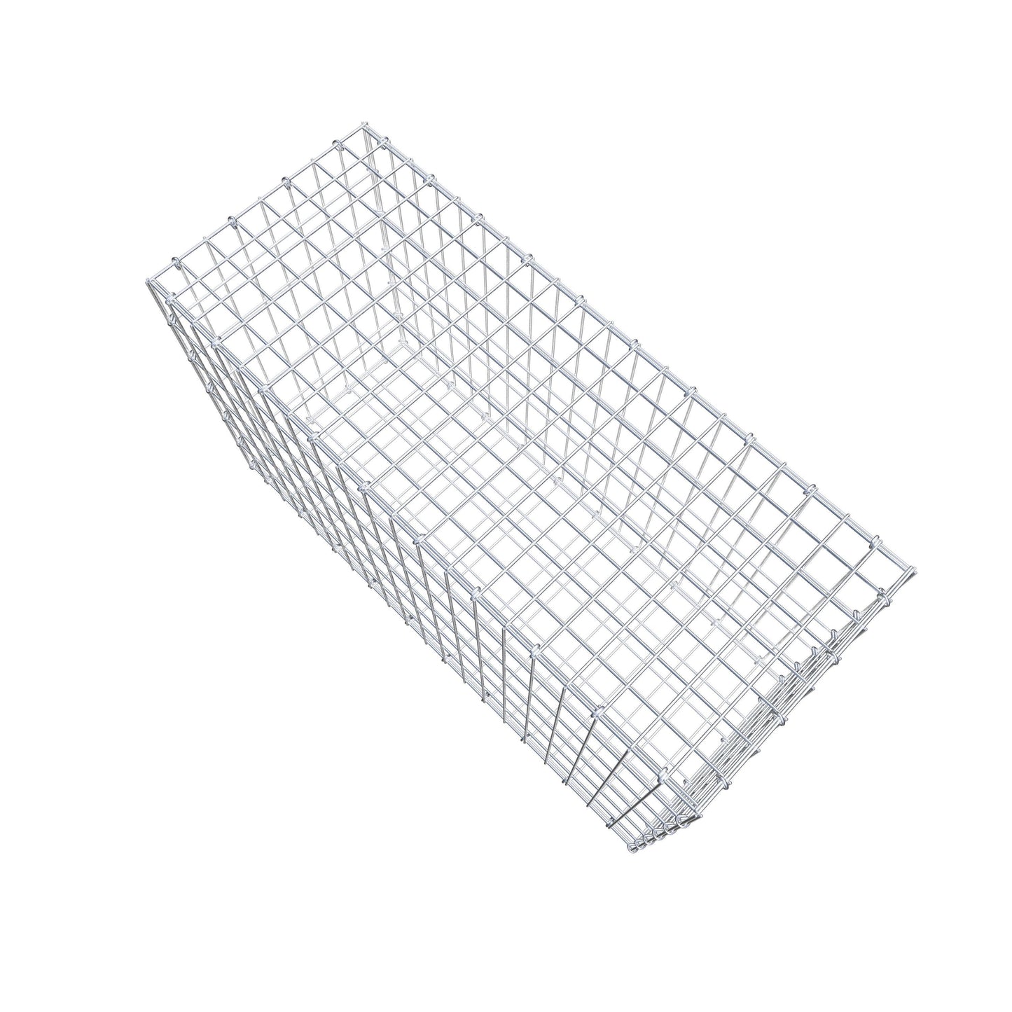 Gabione 100 cm x 60 cm x 40 cm (L x H x T), Maschenweite 5 cm x 10 cm, C-Ring