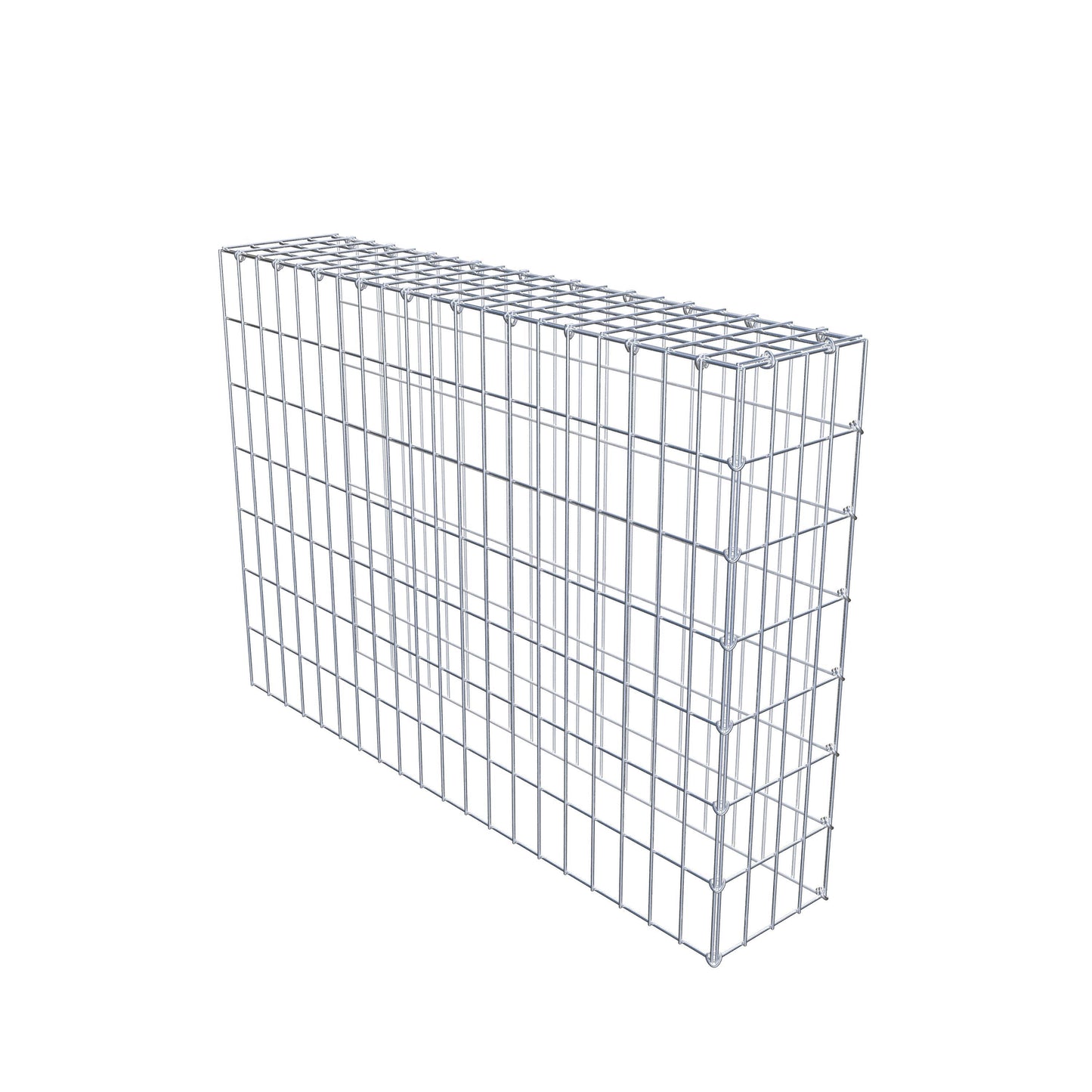 Anbaugabione Typ 4 100 cm x 70 cm x 20 cm (L x H x T), Maschenweite 5 cm x 10 cm, C-Ring