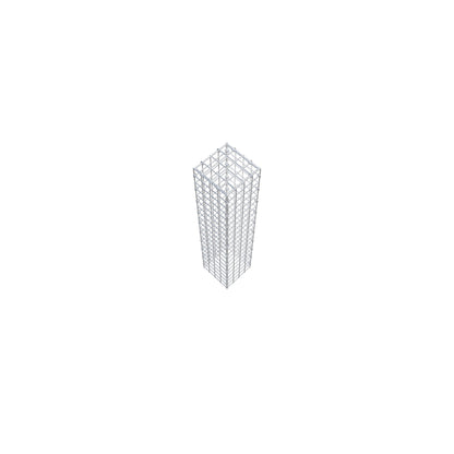 Gabbione aggiuntivo tipo 3 100 cm x 20 cm x 20 cm (L x A x P), maglia 5 cm x 5 cm, anello a C