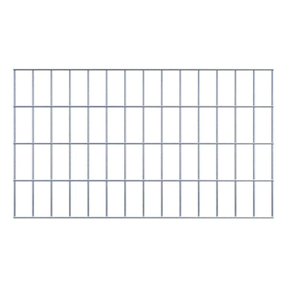 Decorative trellis / trellis (including mounting material) mesh size 5 x 10 cm