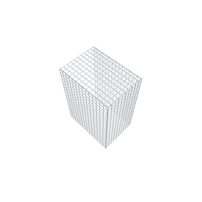 Fourche rapportée type 4 100 cm x 70 cm x 50 cm (L x H x P), mailles 5 cm x 5 cm, anneau C