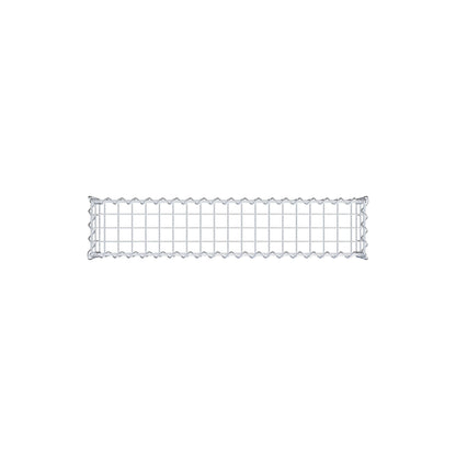 Grown-on gabion type 3 100 cm x 20 cm x 20 cm (L x H x D), mesh size 5 cm x 10 cm, spiral
