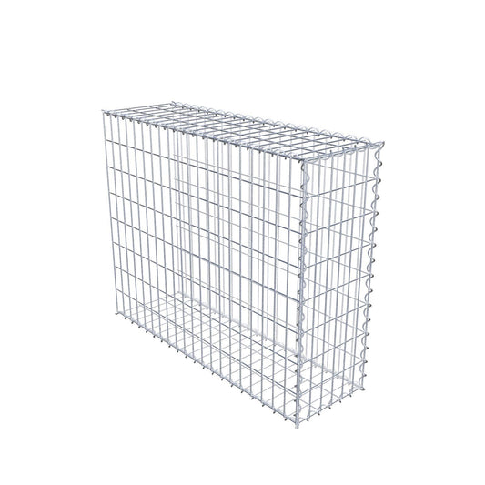 Anbaugabione Typ 2 100 cm x 80 cm x 30 cm (L x H x T), Maschenweite 5 cm x 10 cm, Spirale