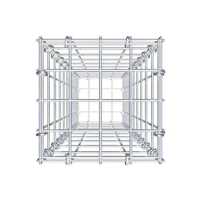 Gabion 100 cm x 20 cm x 20 cm (L x H x D), mesh size 5 cm x 10 cm, C-ring