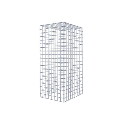 Anbaugabione Typ 3 100 cm x 50 cm x 40 cm (L x H x T), Maschenweite 5 cm x 5 cm, C-Ring
