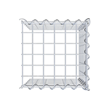 Gabion rapporté type 4 30 cm x 30 cm x 30 cm (L x H x P), maille 5 cm x 5 cm, spirale