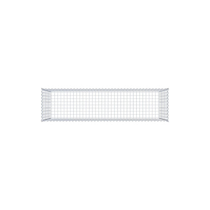 Extra gabion typ 3 200 cm x 100 cm x 50 cm (L x H x D), maskstorlek 5 cm x 10 cm, spiral