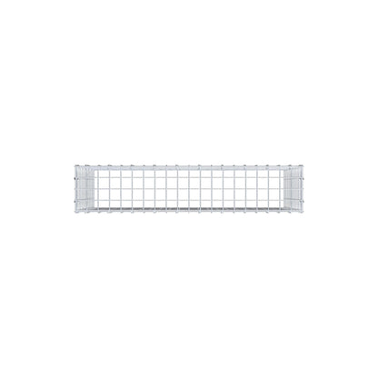 Anbaugabione Typ 3 100 cm x 60 cm x 20 cm (L x H x T), Maschenweite 5 cm x 5 cm, C-Ring