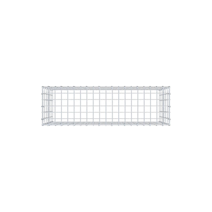 Gabbione aggiuntivo di tipo 3 100 cm x 60 cm x 30 cm (L x H x P), maglia 5 cm x 10 cm, anello a C