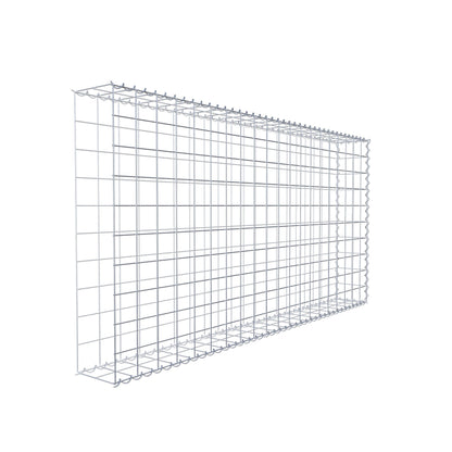 Opvokset gabion type 2 200 cm x 100 cm x 20 cm (L x H x D), maskestørrelse 10 cm x 10 cm, spiral