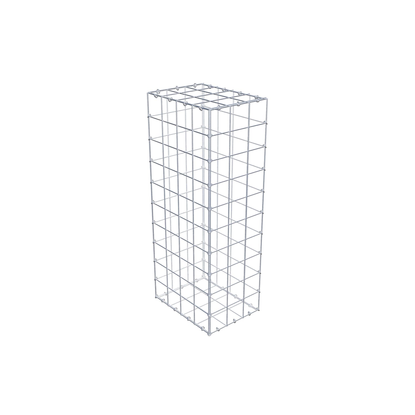 Schanskorf 100 cm x 40 cm x 30 cm (L x H x D), maaswijdte 10 cm x 10 cm, C-ring