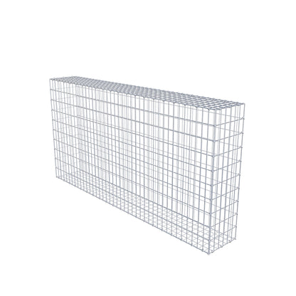 Gabion 200 cm x 100 cm x 30 cm (L x H x D), mesh size 5 cm x 10 cm, C-ring