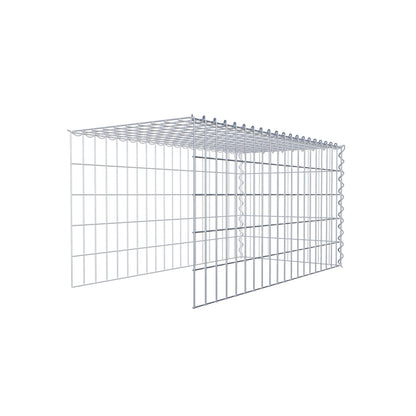 Anbaugabione Typ 4 100 cm x 50 cm x 50 cm (L x H x T), Maschenweite 5 cm x 10 cm, Spirale
