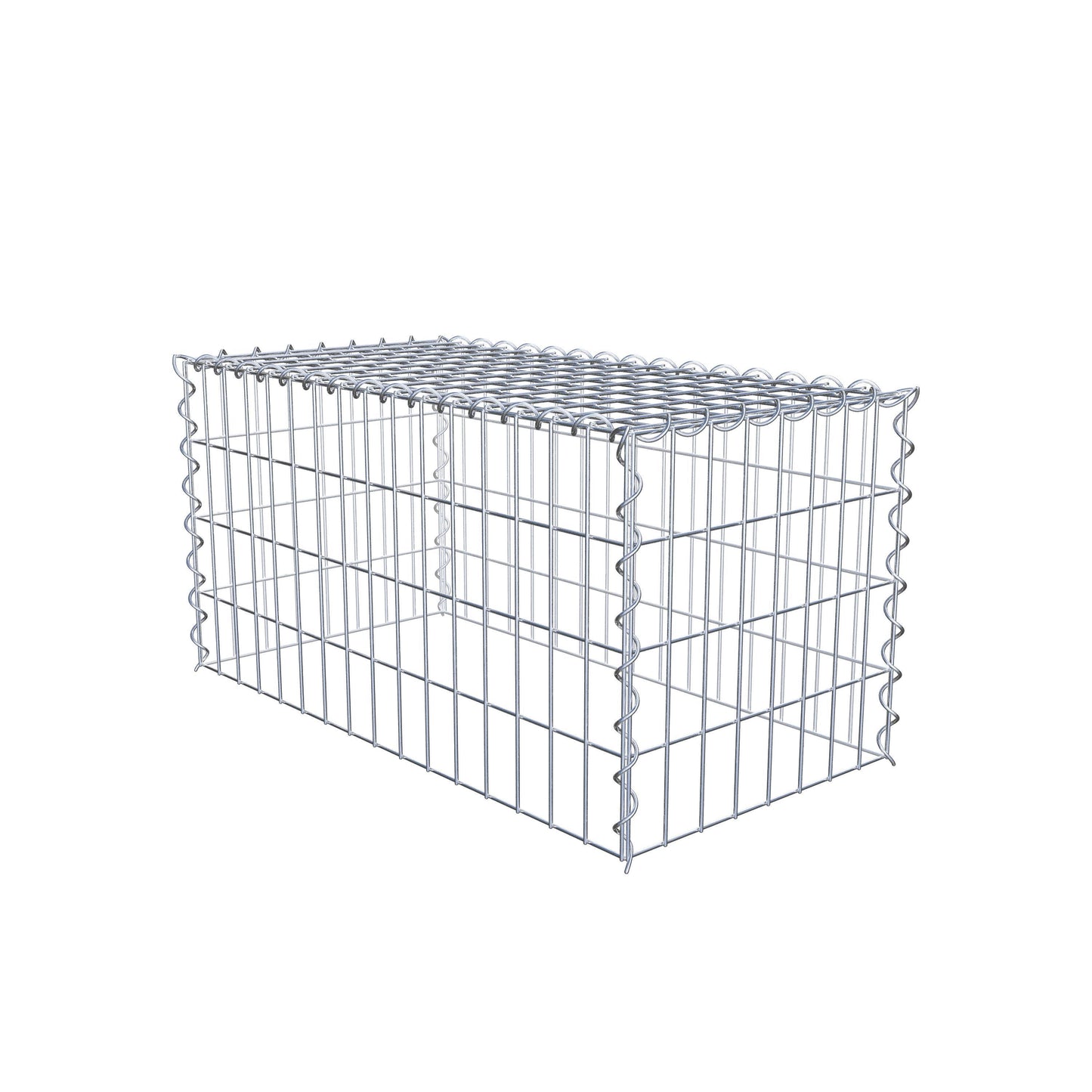 Add-on schanskorf type 3 80 cm x 40 cm x 40 cm (L x H x D), maaswijdte 5 cm x 10 cm, spiraalvormig