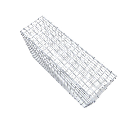 Gabione 100 cm x 60 cm x 30 cm (L x H x T), Maschenweite 5 x 5 cm, Spiralring