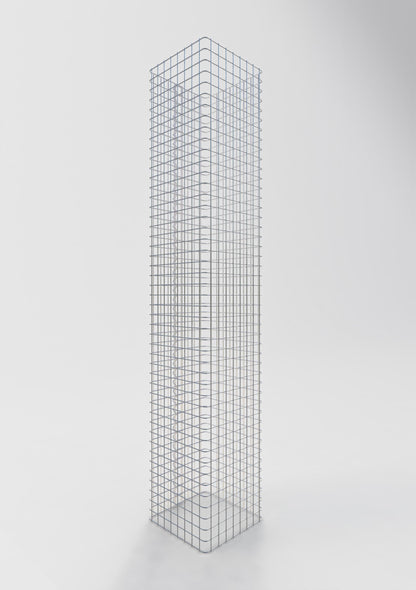Colonne de gabion 42 x 42 cm MW 5 x 5 cm carré