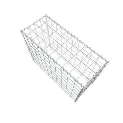 Extra gabion typ 3 100 cm x 80 cm x 40 cm (L x H x D), maskstorlek 10 cm x 10 cm, spiral