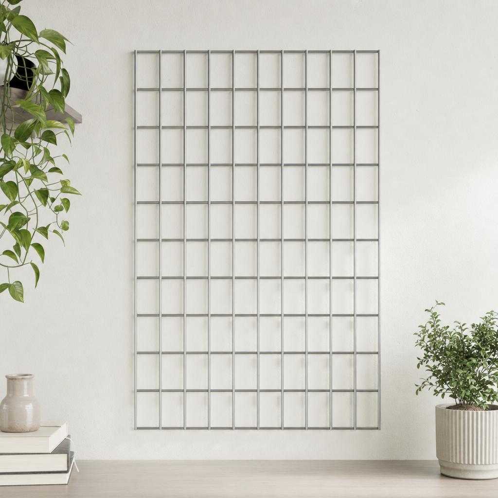 Rank und Dekogitter 200 x 100 cm aus Metall | für innen und außen