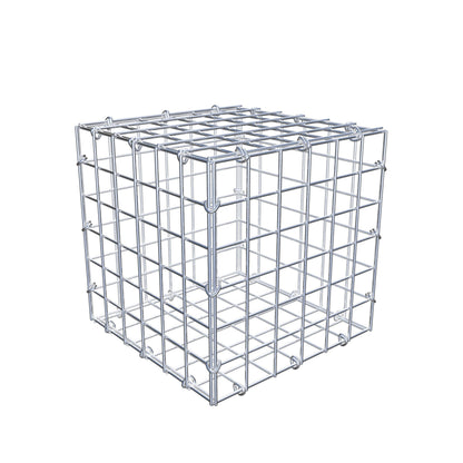 Gabione 30 cm x 30 cm x 30 cm (L x H x T), Maschenweite 5 cm x 5 cm, C-Ring