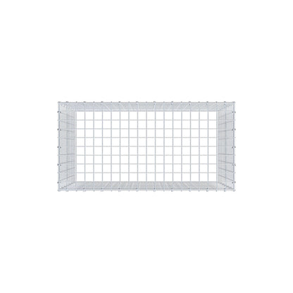 Fourche rapportée type 3 100 cm x 70 cm x 50 cm (L x H x P), mailles 5 cm x 5 cm, anneau C