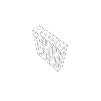 Gavión complementario de tipo 2 100 cm x 80 cm x 20 cm (L x A x P), malla 10 cm x 10 cm, anillo en C
