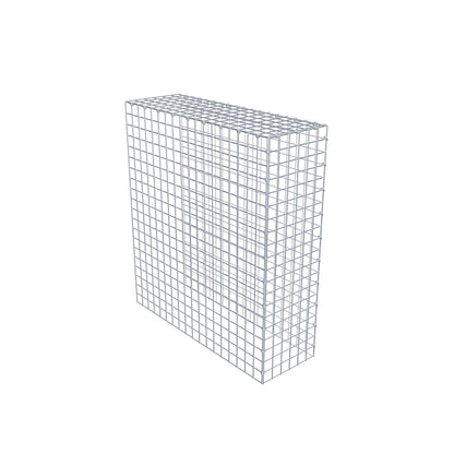 Gavión adicional tipo 4 100 cm x 90 cm x 30 cm (L x A x P), malla 5 cm x 5 cm, anillo en C
