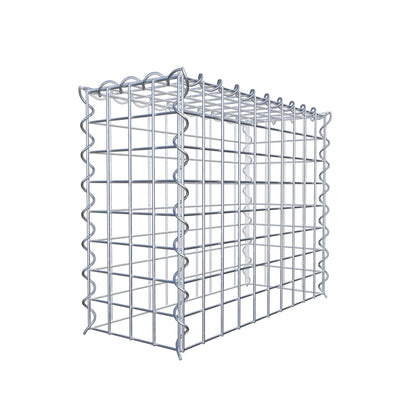 Grown-on gabion type 3 50 cm x 40 cm x 20 cm (L x H x D), mesh size 5 cm x 5 cm, spiral