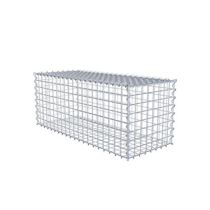 Gabion 100 cm x 40 cm x 40 cm (L x H x P), mailles 5 cm x 5 cm, spirale