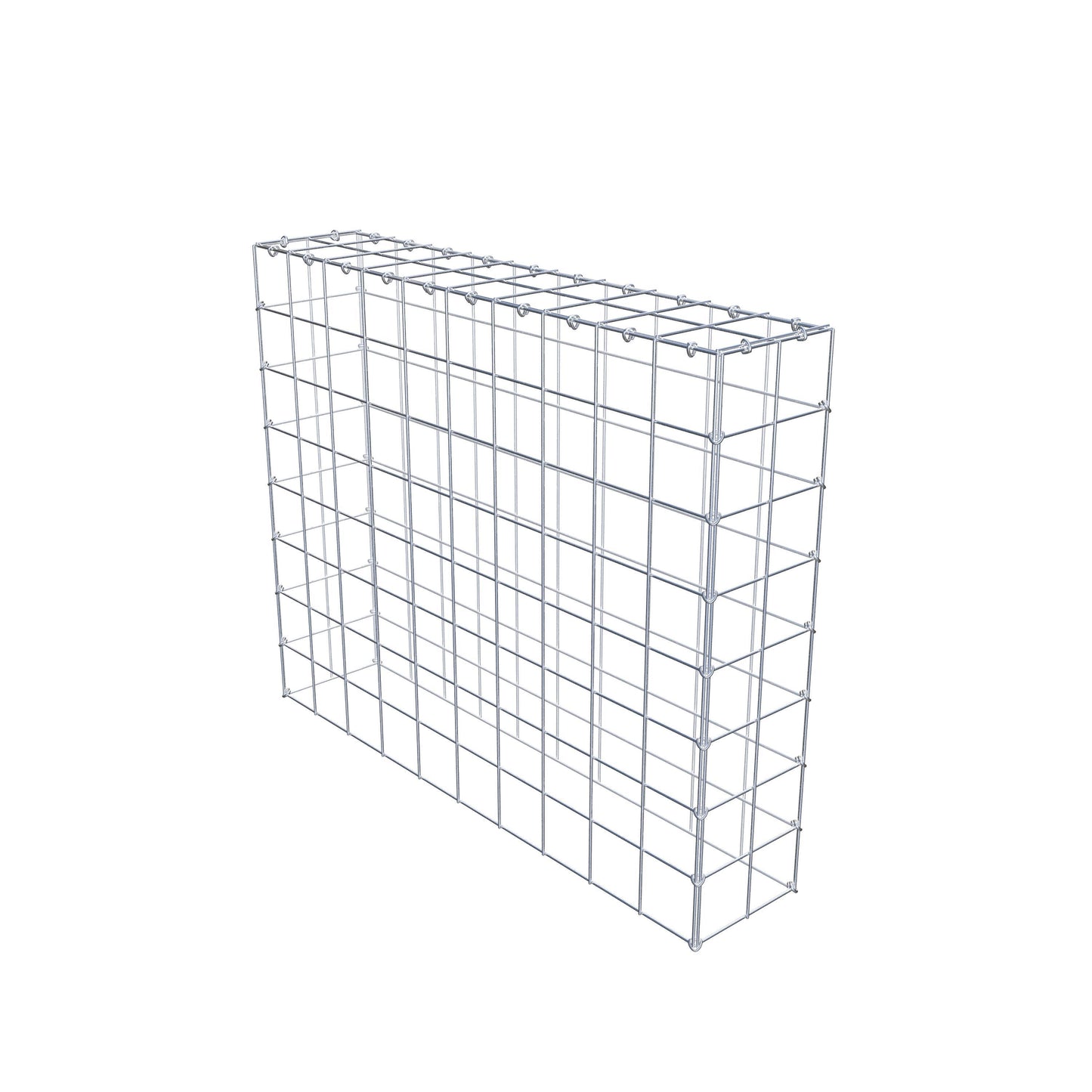 Fourche rapportée type 3 100 cm x 80 cm x 20 cm (L x H x P), mailles 10 cm x 10 cm, anneau C