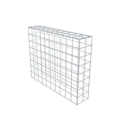 Fourche rapportée type 3 100 cm x 80 cm x 20 cm (L x H x P), mailles 10 cm x 10 cm, anneau C
