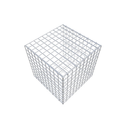 Gavión adicional tipo 2 50 cm x 50 cm x 50 cm (L x A x P), malla 5 cm x 5 cm, anillo en C