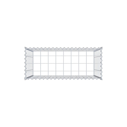 Extra gabion typ 3 100 cm x 80 cm x 40 cm (L x H x D), maskstorlek 10 cm x 10 cm, spiral
