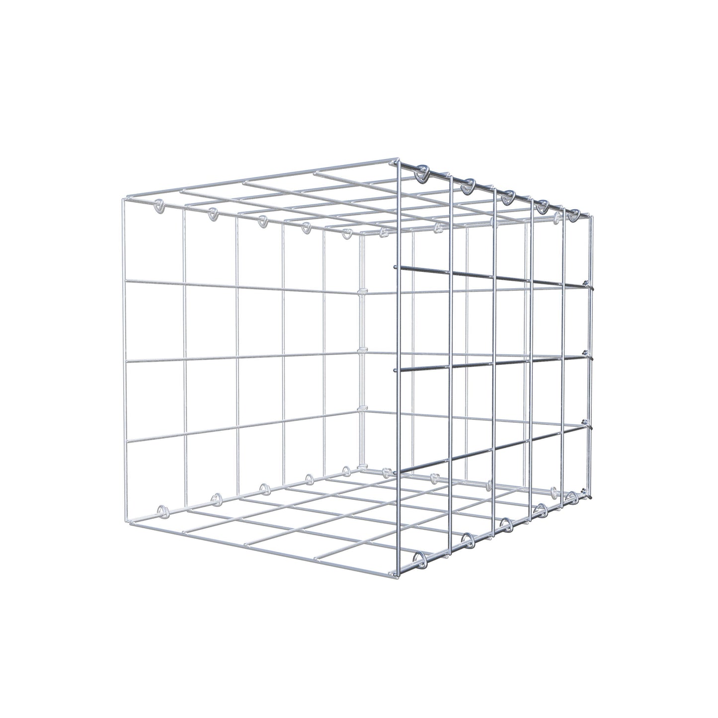 Pila adicional tipo 2 50 cm x 40 cm x 40 cm (L x A x P), malla 10 cm x 10 cm, anillo en C