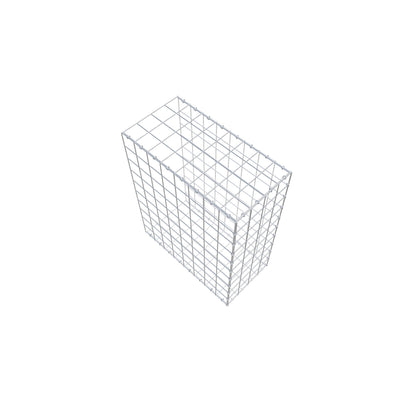 Type 2 oplegkorf 100 cm x 80 cm x 40 cm (L x H x D), maaswijdte 10 cm x 10 cm, C-ring