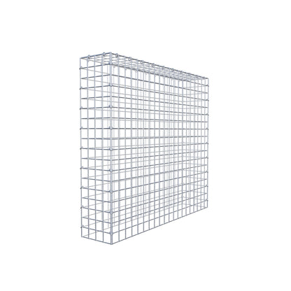 Mounted gabion type 3 100 cm x 90 cm x 20 cm (L x H x D), mesh size 5 cm x 5 cm, C-ring