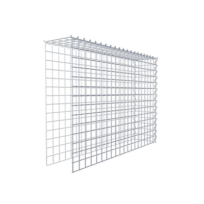 Gabion rapporté type 4 100 cm x 70 cm x 20 cm (L x H x P), mailles 5 cm x 5 cm, spirale