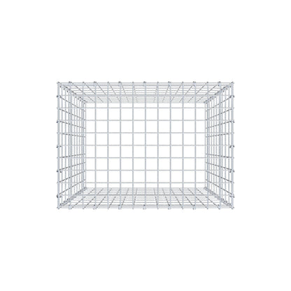 Fourche rapportée type 3 100 cm x 70 cm x 50 cm (L x H x P), mailles 5 cm x 10 cm, anneau C